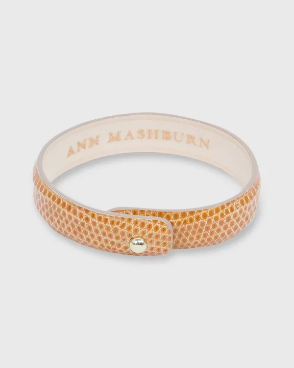 Cheap Ann Mashburn 0.5" Lizard Cuff Bracelet Buttercup