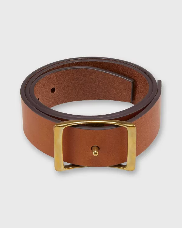 Discount Ann Mashburn 1.75" Conroy Belt Cognac Leather