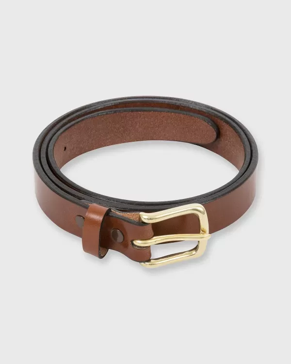 Cheap Mashburn 1" Belt Medium Brown Bridle