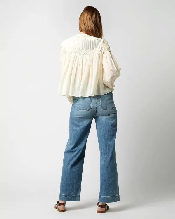 Best Sale Isabel Marant Étoile Abadi Top Ecru