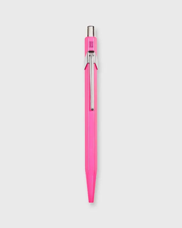 Outlet Caran d'Ache Ballpoint Pen Fluo Pink
