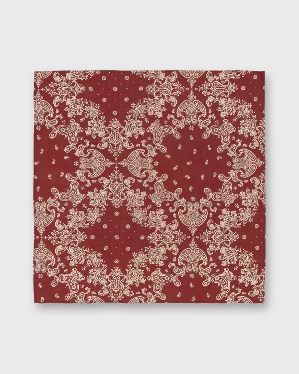 Outlet Sid Mashburn Bandana Red Paisley
