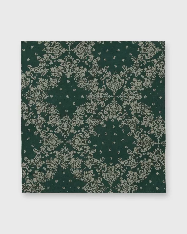 Hot Sid Mashburn Bandana Forest Paisley