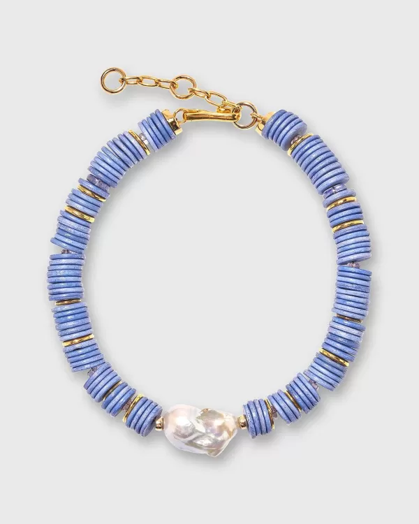 Shop Lizzie Fortunato Bilbao Collar Necklace Marine