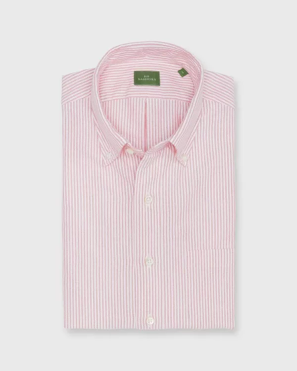 Flash Sale Sid Mashburn Button-Down Sport Shirt Sriracha University Stripe Oxford