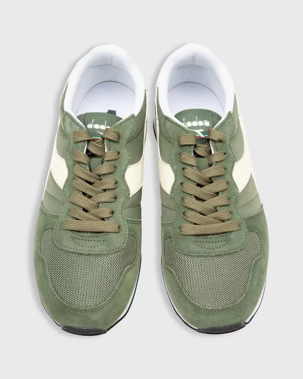 Shop Diadora Camaro Sneaker Olivine/Whisper White