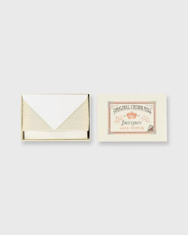 Outlet Original Crown Mill Classic Stationery Cream