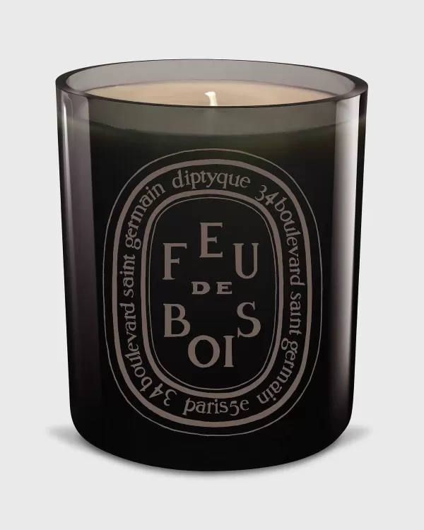 Sale Diptyque Colored Scented Candle Feu De Bois