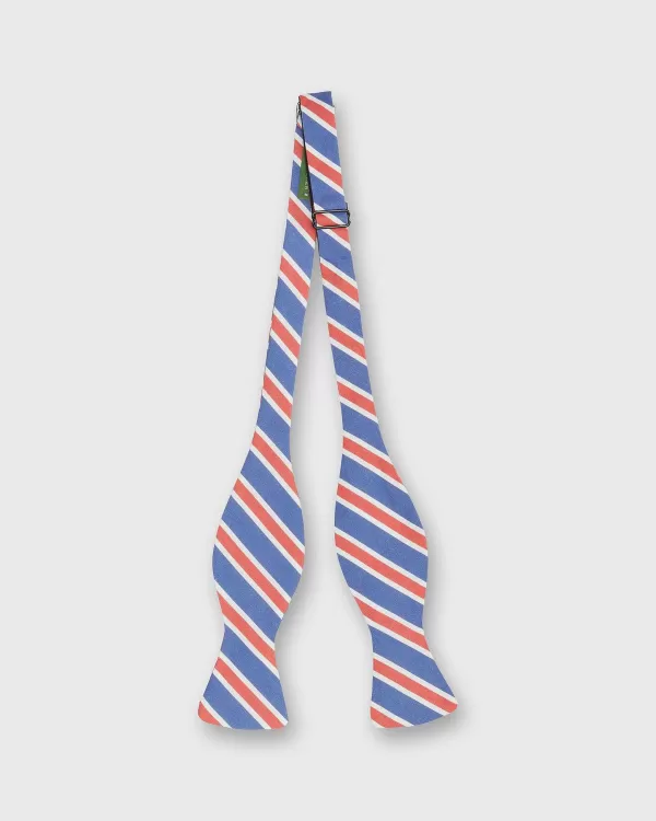 Shop Sid Mashburn Cotton Bow Tie Red/White/Blue Stripe