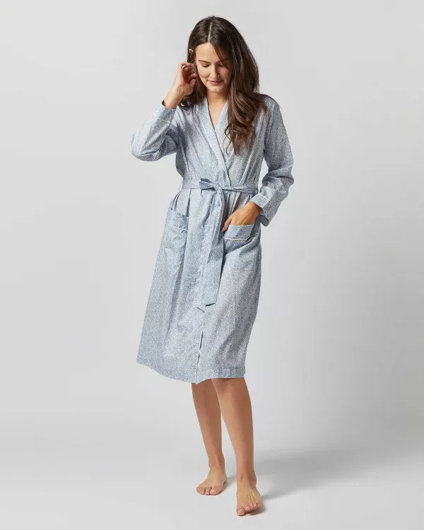 Shop Ann Mashburn Darcey Robe Sky D'Anjo Coast Liberty Fabric