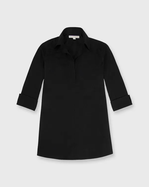 Sale Ann Mashburn Designer Tunic Black Poplin