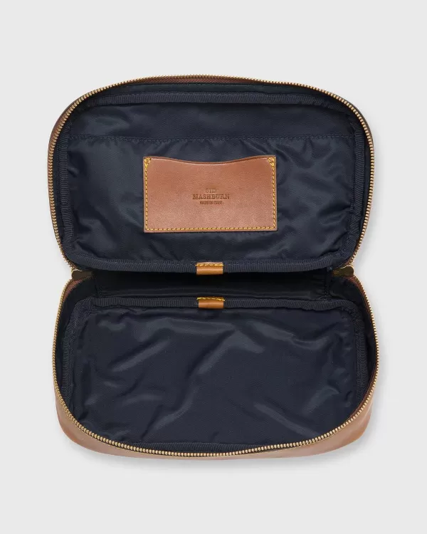 Best Sid Mashburn Dopp Kit Tan Leather