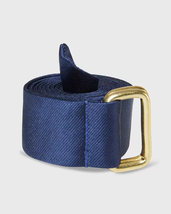 Flash Sale Sid Mashburn D-Ring Belt Navy