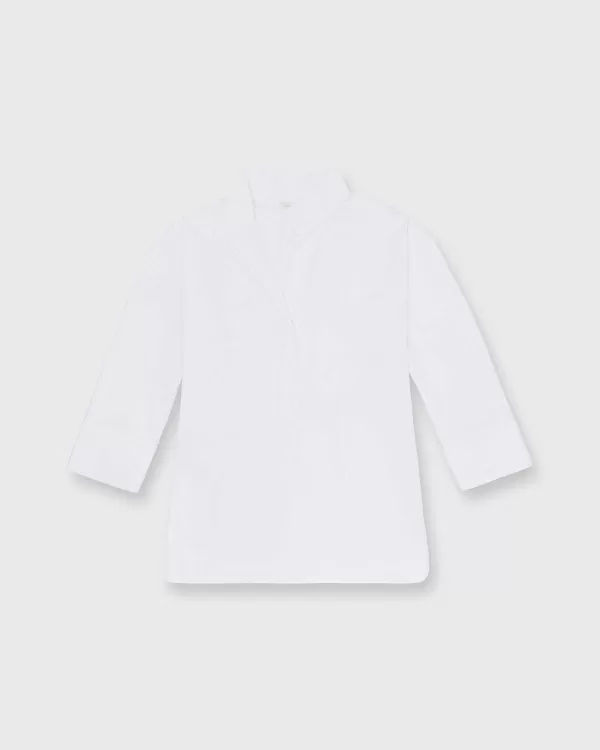 Flash Sale Ann Mashburn Fanny Shirt White Poplin