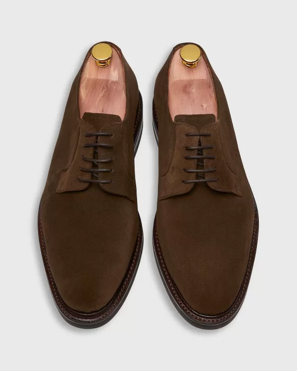Hot Sid Mashburn Five-Eyelet Blucher Chocolate Suede