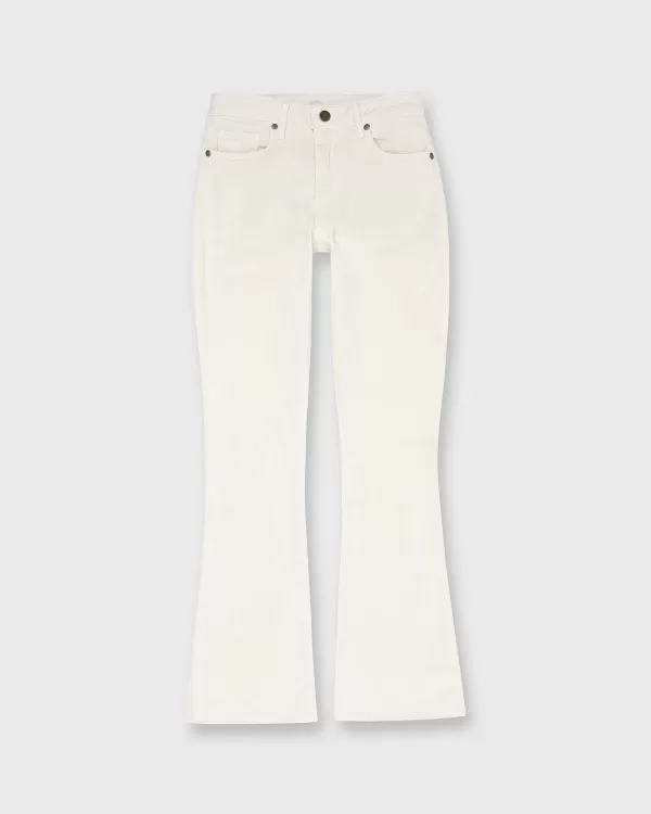 Fashion Ann Mashburn Flare Cropped 5-Pocket Jean Natural Stretch Denim