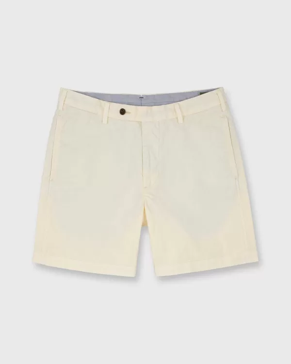 Best Sid Mashburn Garment-Dyed Short Pale Yellow Ap Lightweight Twill