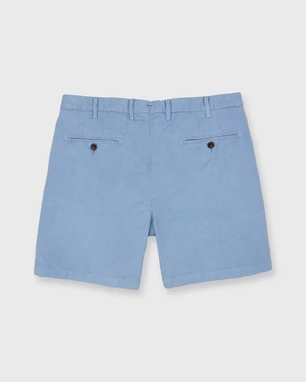 Discount Sid Mashburn Garment-Dyed Short Cornflower Cotolino Twill