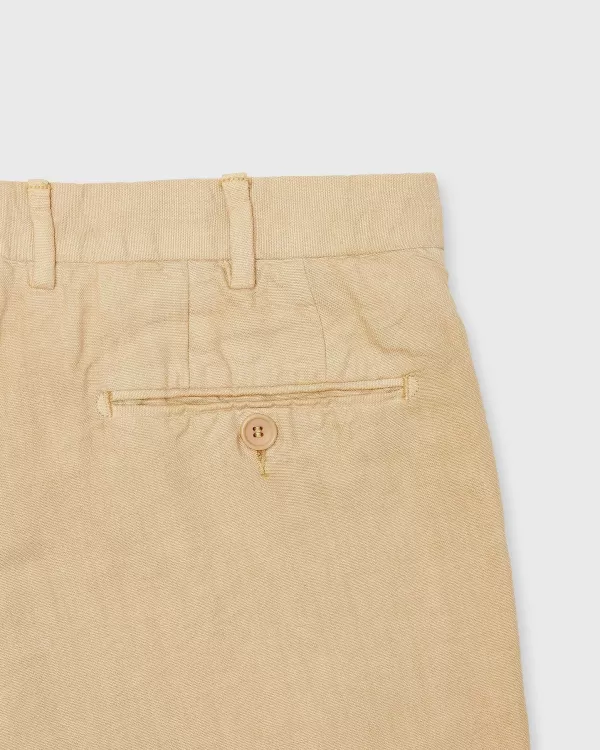 Flash Sale Sid Mashburn Garment-Dyed Sport Trouser Khaki Canapa Canvas