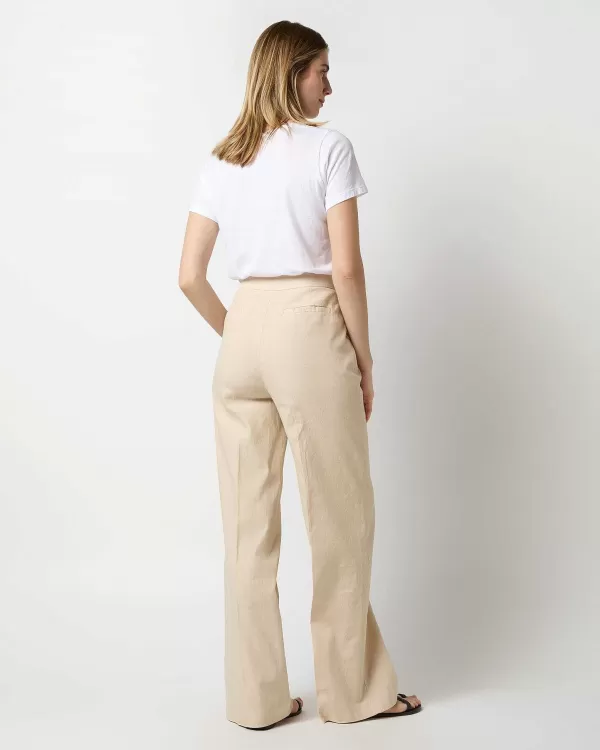 Online Ann Mashburn Hutton Pant Sand Stretch Cotolino