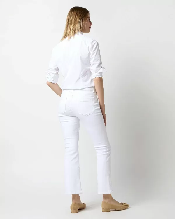 Flash Sale Ann Mashburn Icon Shirt White Poplin