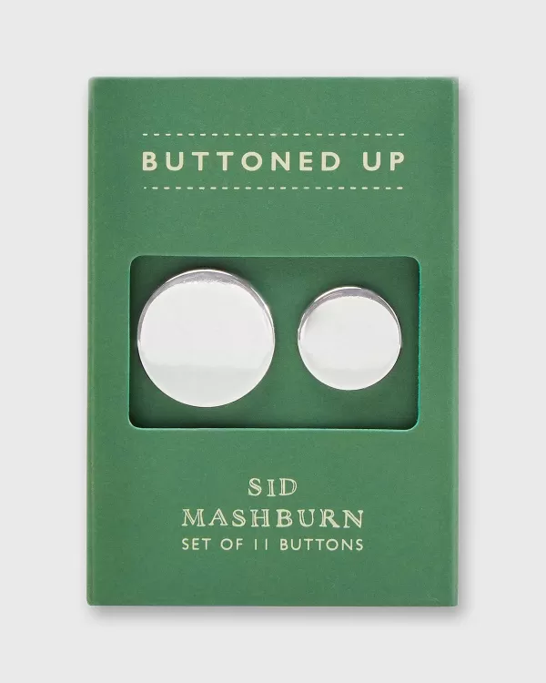 Discount Sid Mashburn Jacket Button Set Flat Nickel