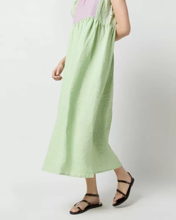 Online Nina Leuca Jilly Dress Green/Purple
