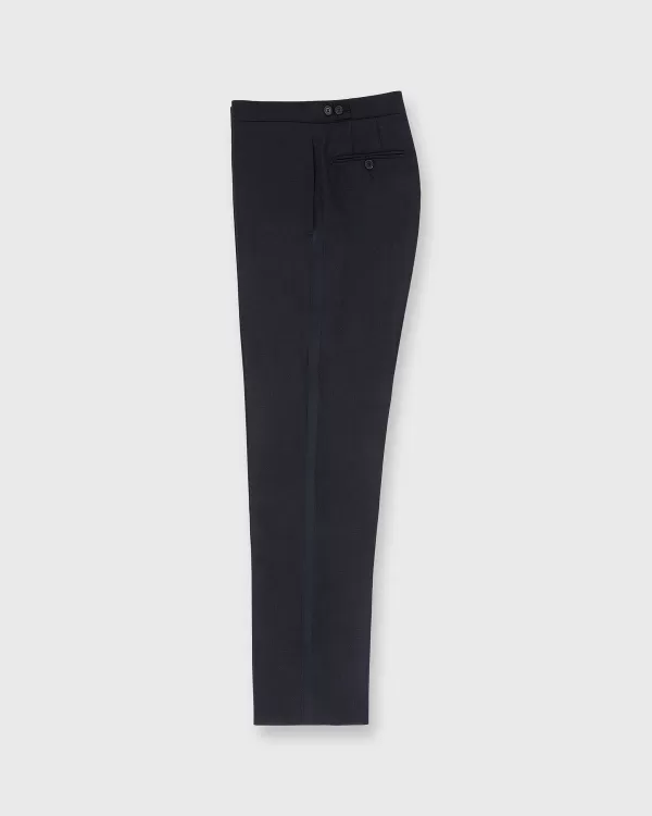 Store Sid Mashburn Kincaid No. 3 Peak Lapel Tuxedo Navy Wool Mohair With Silk Grosgrain Trim