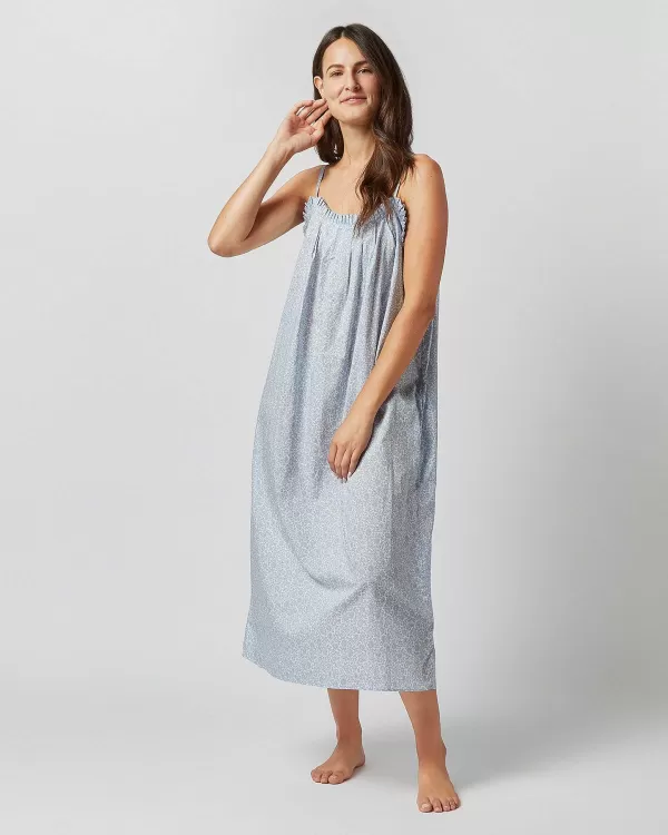 Outlet Ann Mashburn Lena Slip Sky D'Anjo Coast Liberty Fabric