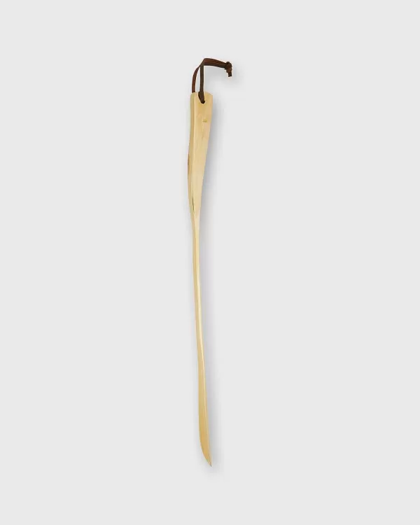 Online Sid Mashburn Long Square-Grip Shoe Horn Brass