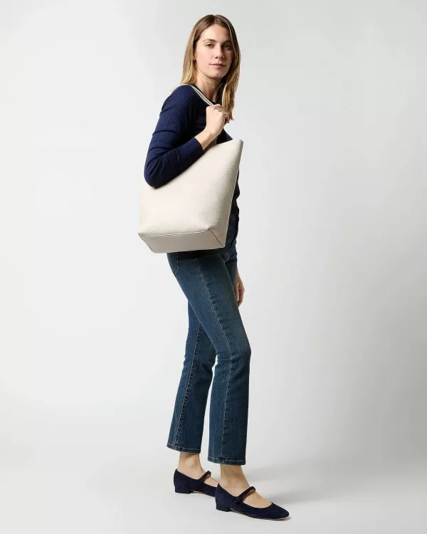 Fashion Ann Mashburn Margot Tote Porcelain Leather