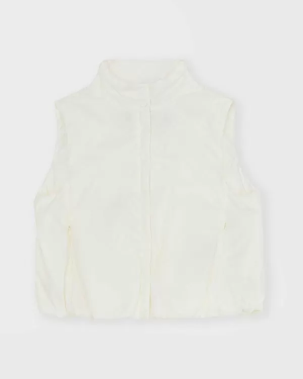 Hot Herno Matte Bloussant Vest White