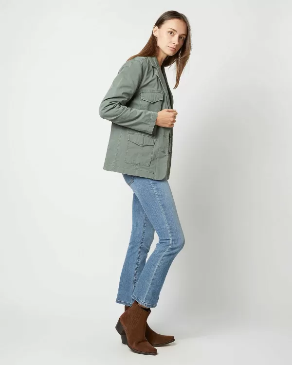 Flash Sale G1 Goods Military Jacket Army Green