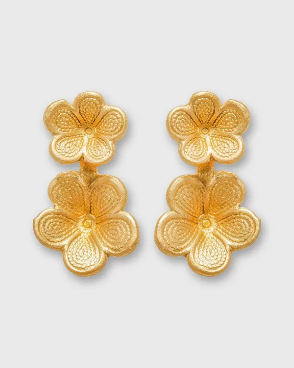New We Dream in Colour Osaka Stud Earrings Gold