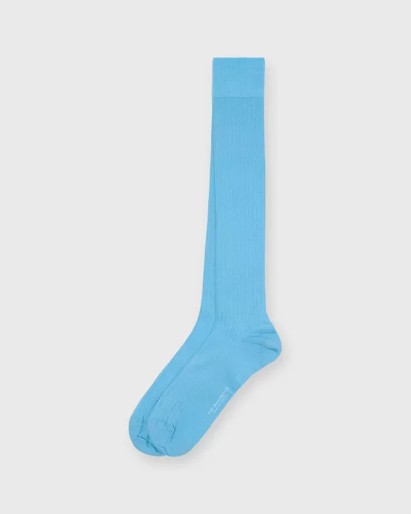 Cheap Sid Mashburn Over-The-Calf Dress Socks Glacier Extra Fine Merino