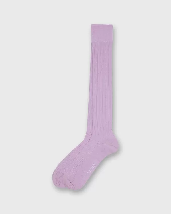 Cheap Sid Mashburn Over-The-Calf Dress Socks Orchid Extra Fine Merino