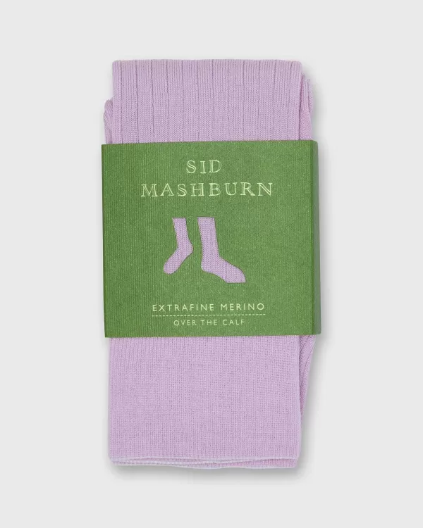 Cheap Sid Mashburn Over-The-Calf Dress Socks Orchid Extra Fine Merino