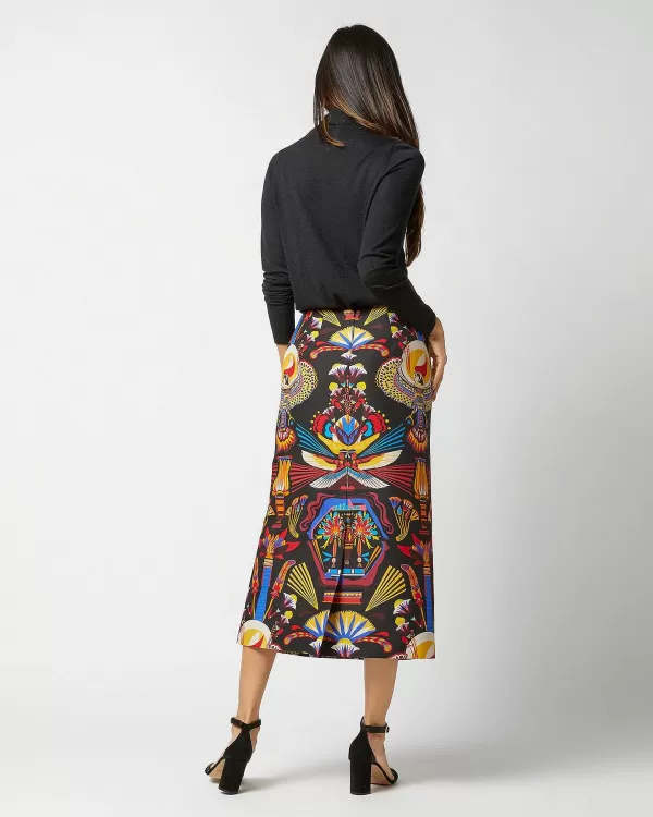 Store La DoubleJ Pencil Skirt Nephthys Navy Cady Wool