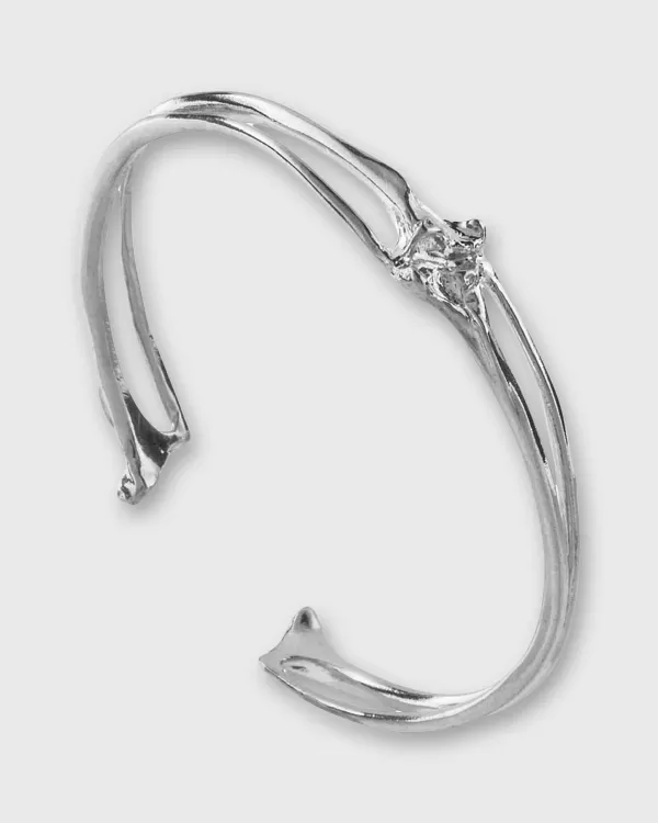Best Sale Gogo Jewelry Rattlesnake Rib Cuff Sterling Silver