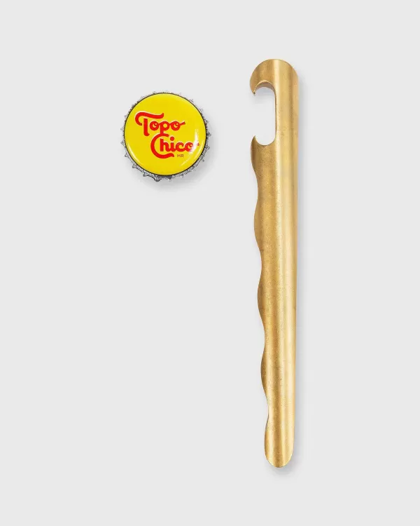 Fashion Craighill Ripple Bottle Opener Brass