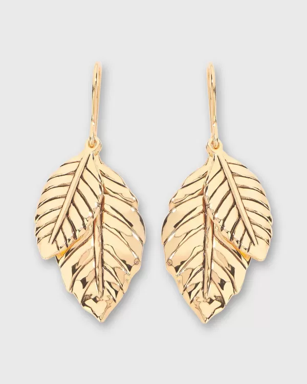 New Aurélie Bidermann Rosalinde Earrings Gold