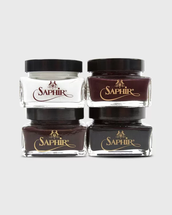 Hot Saphir Shell Cordovan Cream Dark Brown