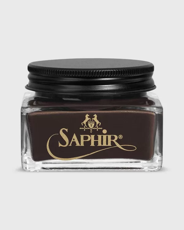 Hot Saphir Shell Cordovan Cream Dark Brown