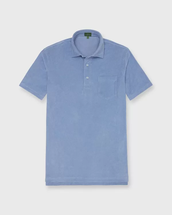 Shop Sid Mashburn Short-Sleeved Polo Coastal Terry