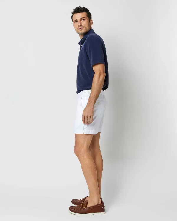 Sale Sid Mashburn Short-Sleeved Polo Navy Terry