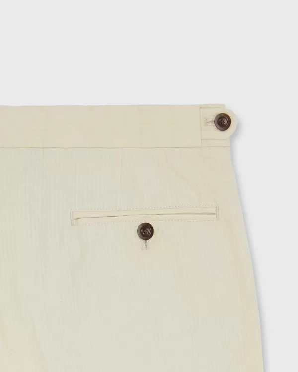 Shop Sid Mashburn Side-Tab Sport Trouser Stone Seersucker