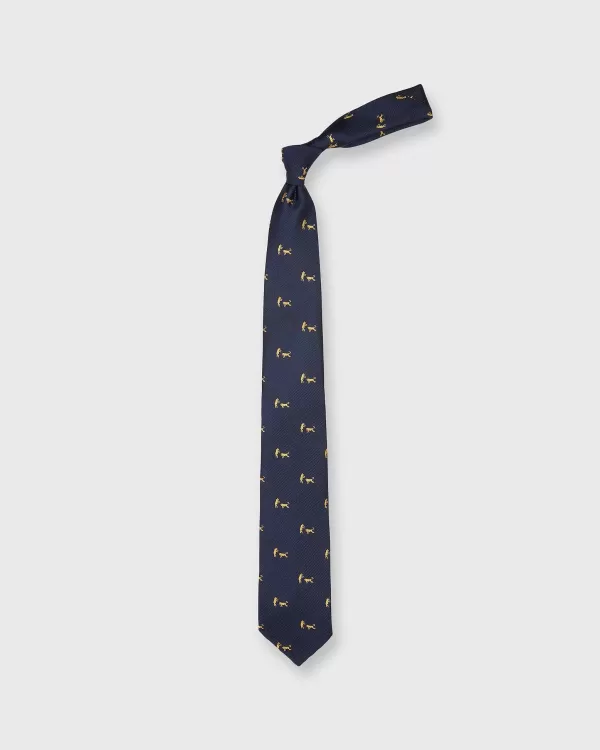 Cheap Sid Mashburn Silk Club Tie Blue/Gold Bull & Bear