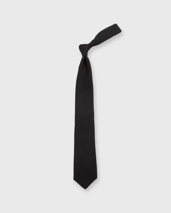 Online Sid Mashburn Silk Fino Grenadine Tie Black