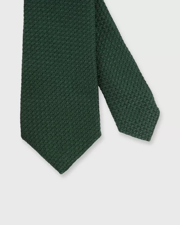 Fashion Sid Mashburn Silk Grosso Grenadine Tie Hunter Green