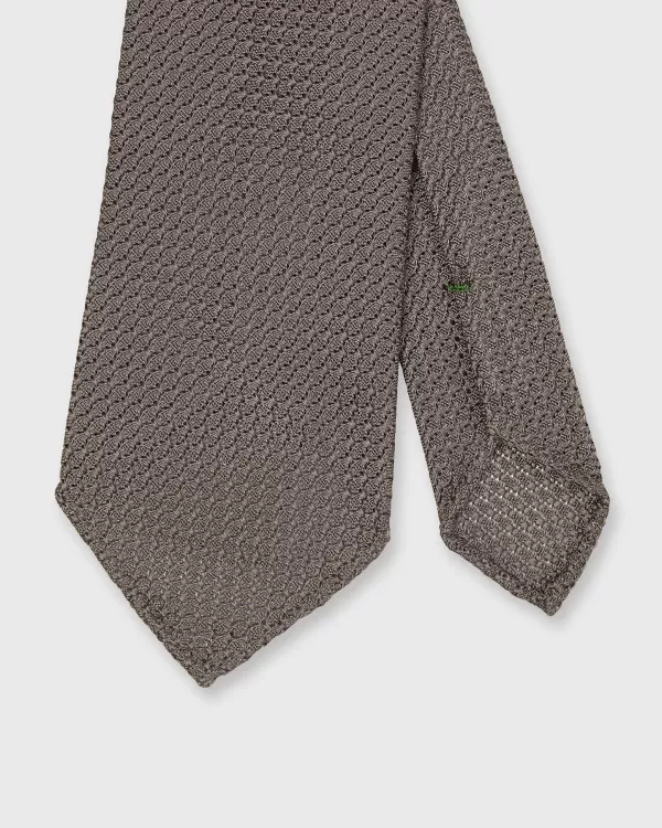 Outlet Sid Mashburn Silk Grosso Grenadine Tie Smoke